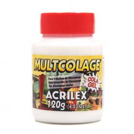 Multcolage - Cola Gel - 120g - Acrilex - 18112