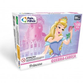 Quebra-cabeça (cartonado) Princesas 150 Pecas - Pais E Filhos