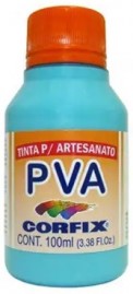 Tinta PVA para Artesanato AZUL TIFANI 100ml - 406