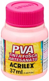 Tinta PVA Rosa 537 Acrilex 37ml - 03240