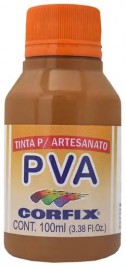 Tinta PVA para Artesanato CASTANHO CLARO 100ml - 352