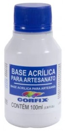 Base Acrílica Para Artesanato 100ml - Corfix