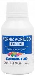 Verniz Acrílico Fosco 100ml - Corfix