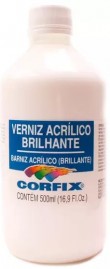 Verniz Acrílico Brilhante 500ml - Corfix