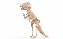T-Rex Kids - Quebra-cabeça 3D em MDF