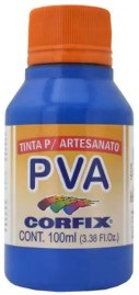 Tinta PVA para Artesanato AZUL MAR 100ml - 600