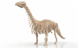 Brontossauro Kids - Quebra-cabeça 3D em MDF