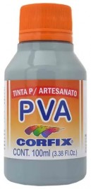 Tinta PVA para Artesanato CINZA LUNAR 100ml - 360